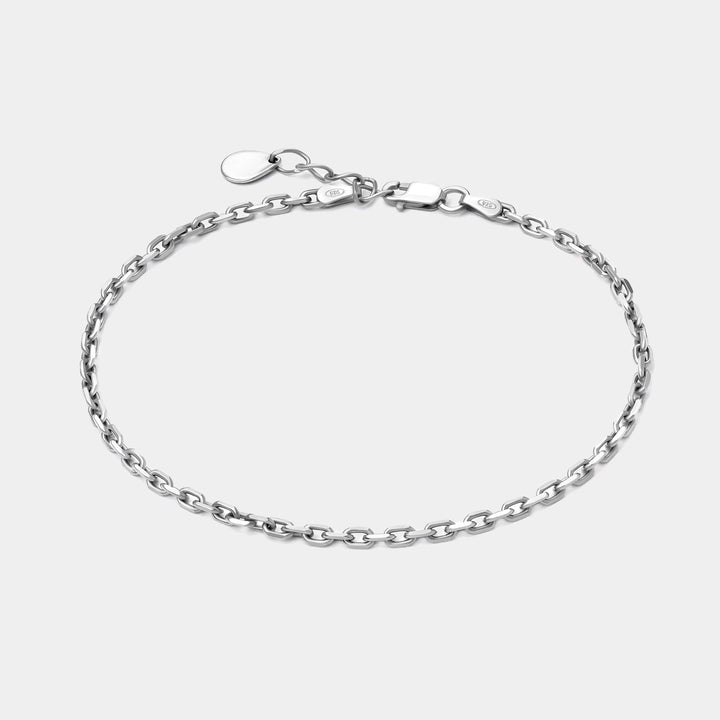 Silver flexible bracelet ANCHOR slim