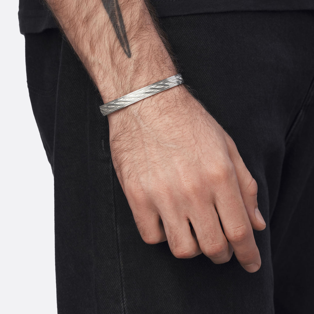 Silver bracelet UNITY