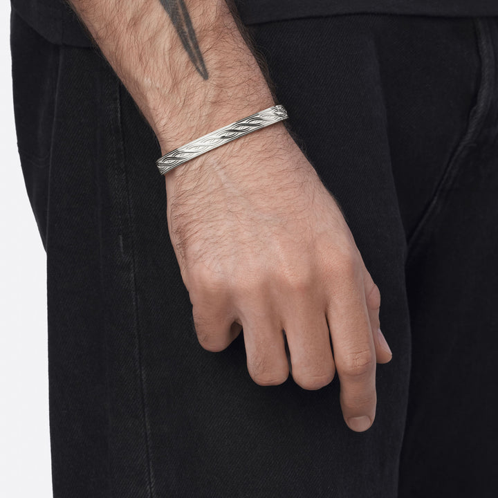 Silver bracelet UNITY