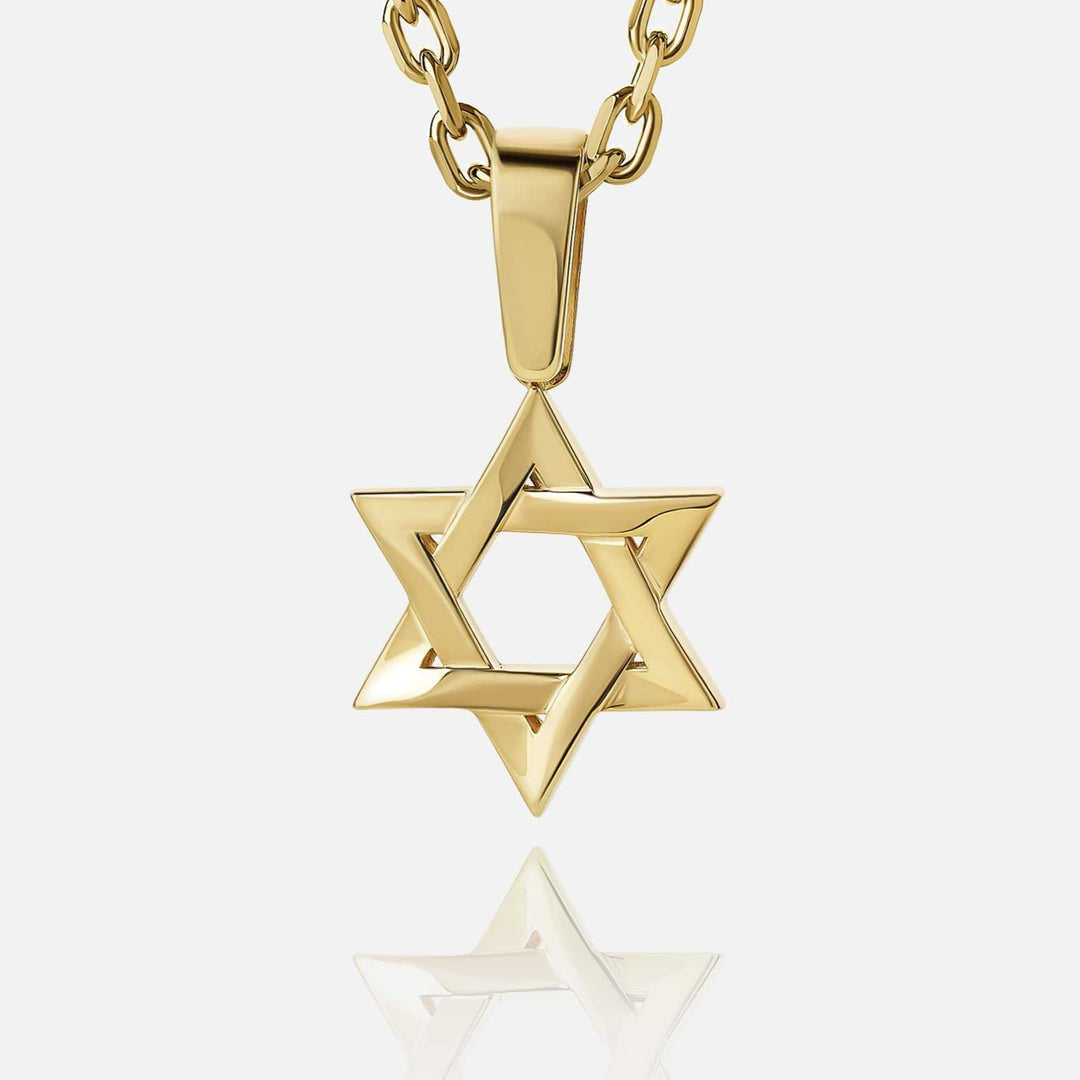 Срібний Кулон Star of David