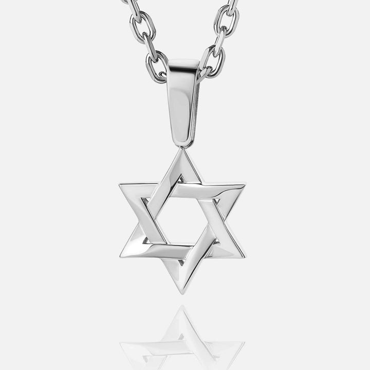 Срібний Кулон Star of David