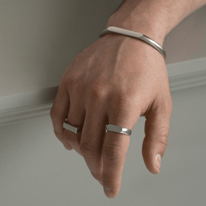 Silver ring ARCANE