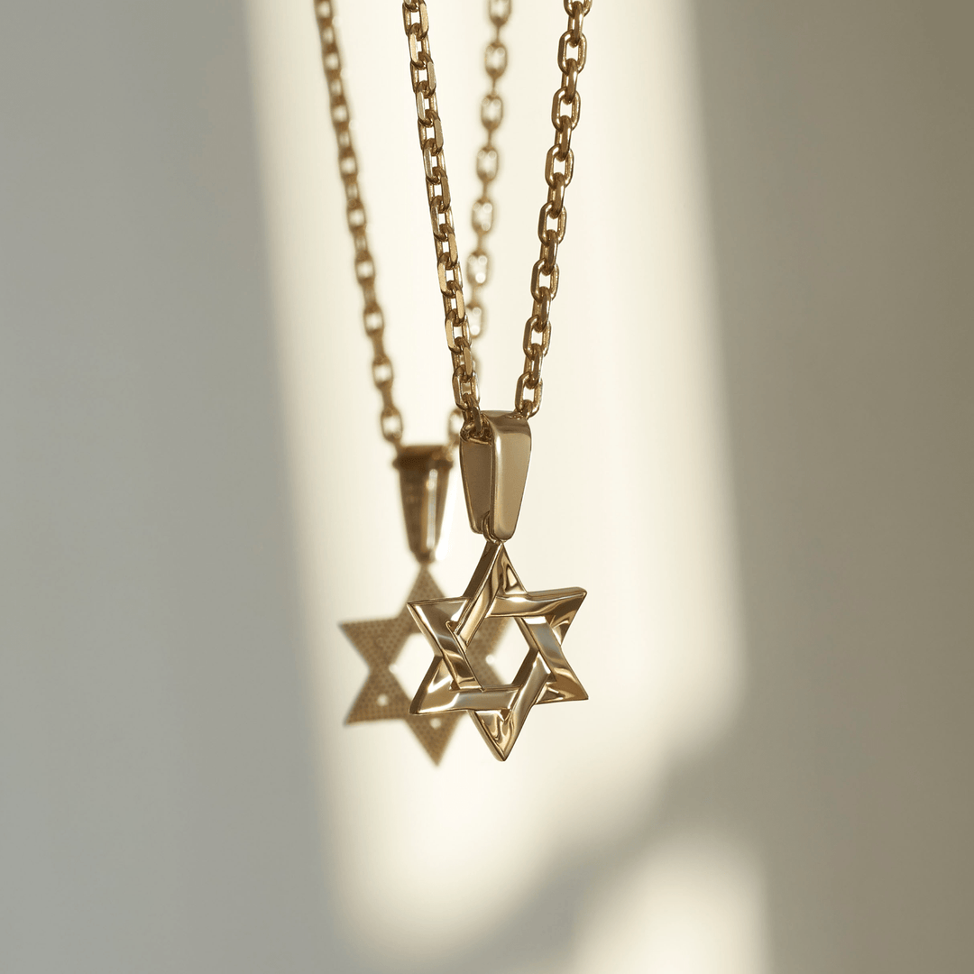 Срібний Кулон Star of David