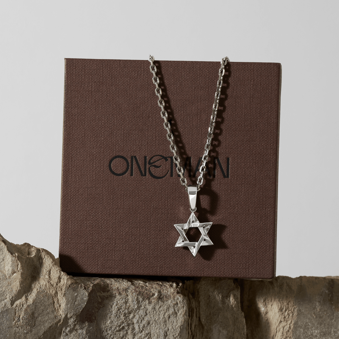 Silver pendant STAR OF DAVID