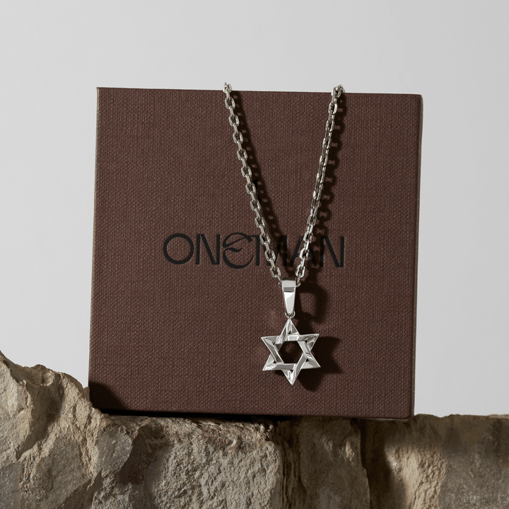 Silver pendant STAR OF DAVID